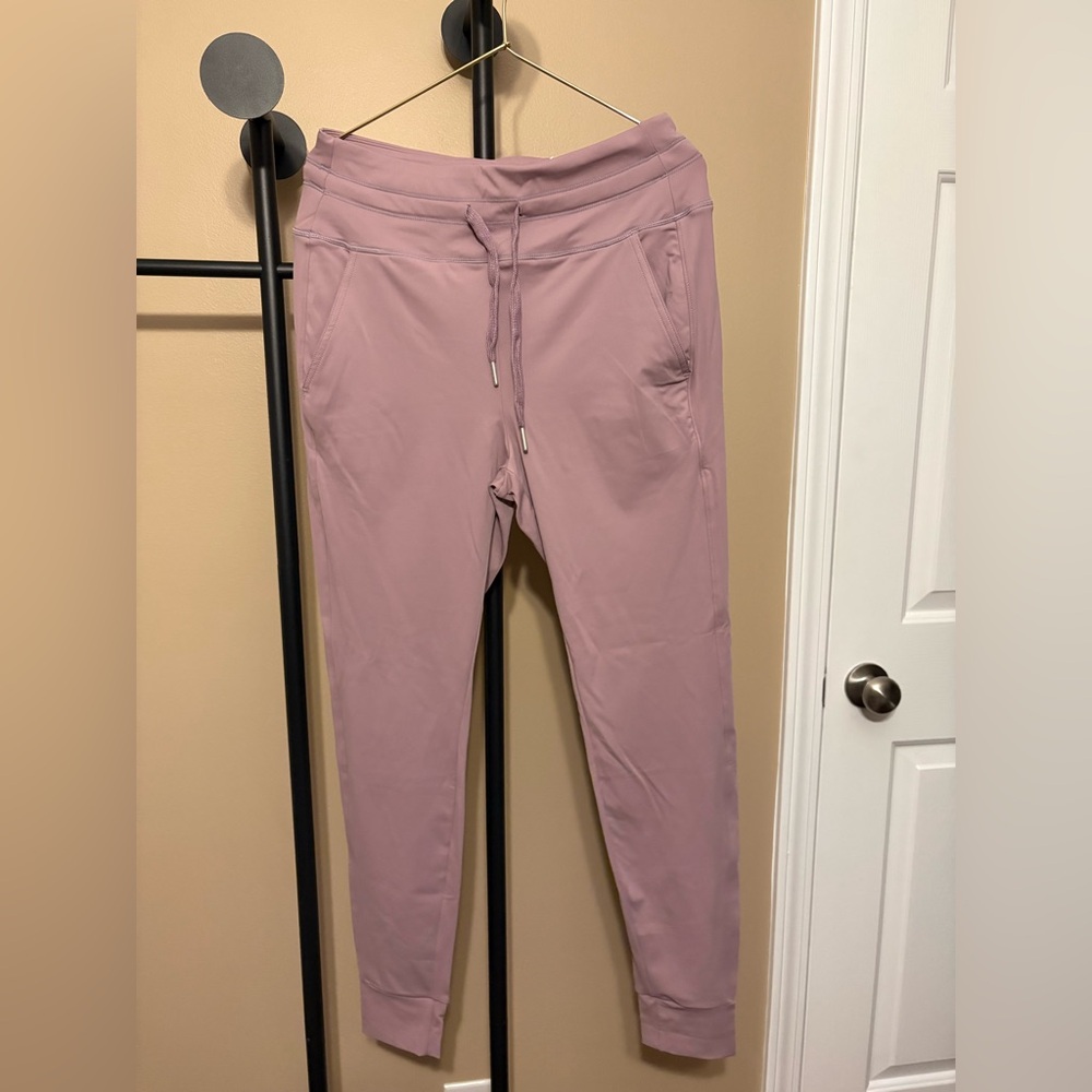 Pink Jogger Pants NEW Athletic comfy stretchy‎ size M